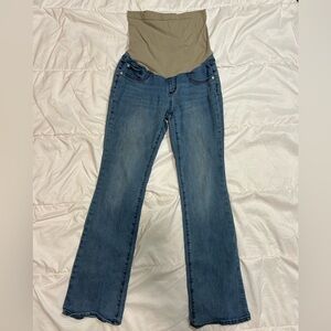 Indigo Blue size small maternity jeans